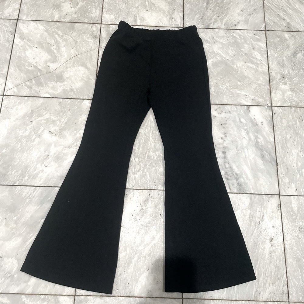 Black Flared Leggings